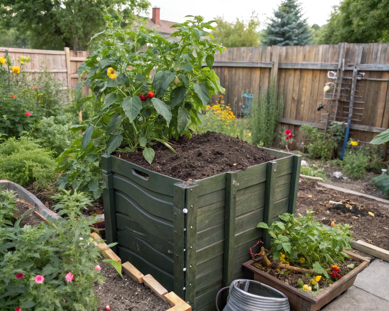 Choosing between organic and synthetic fertilizers for better pepper plant health.