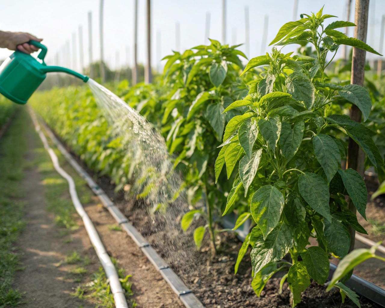 Different fertilization methods for effective pepper plant nutrition in home gardens.