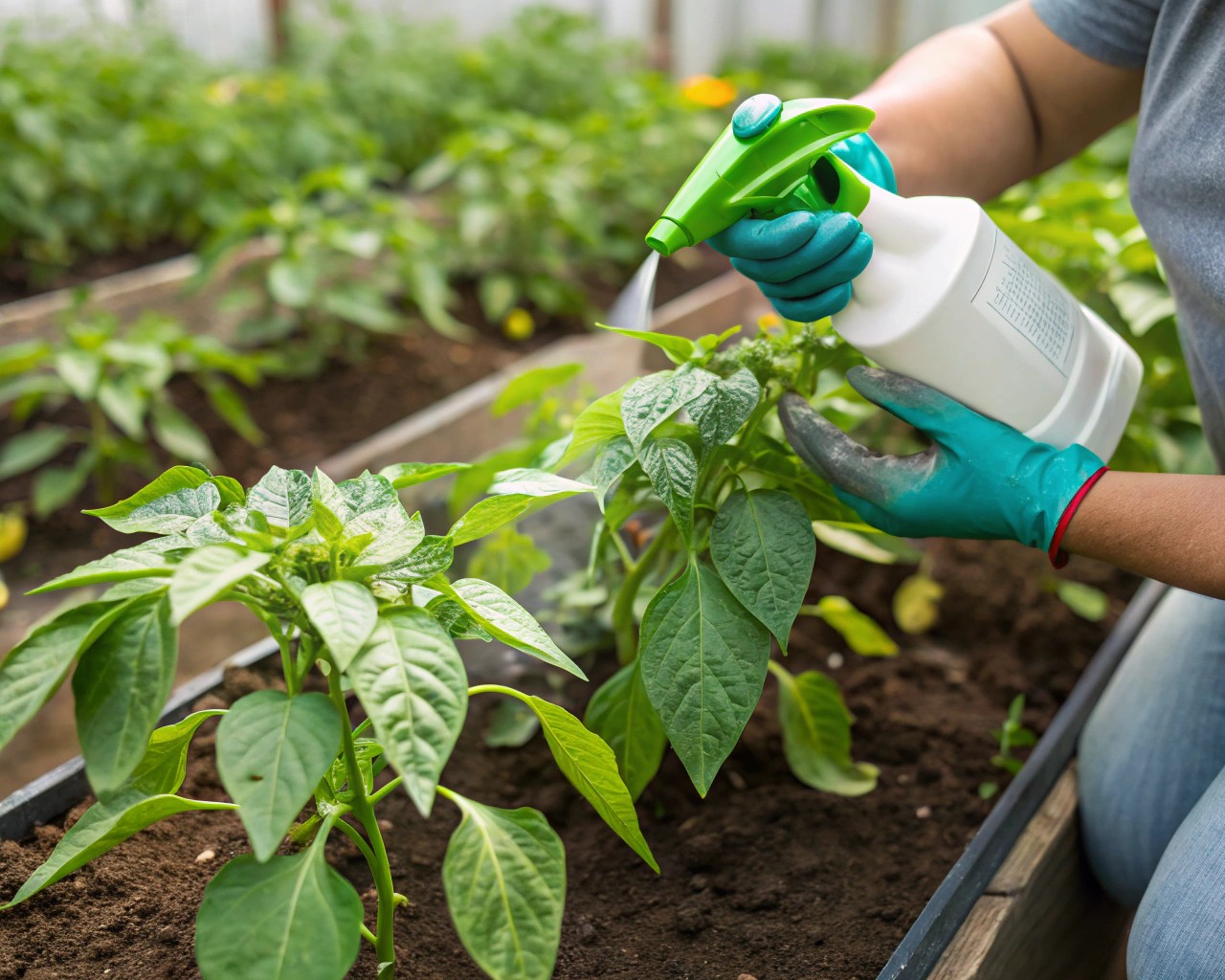 Essential nutrients for peppers: nitrogen, phosphorus, potassium, and vital micronutrients.