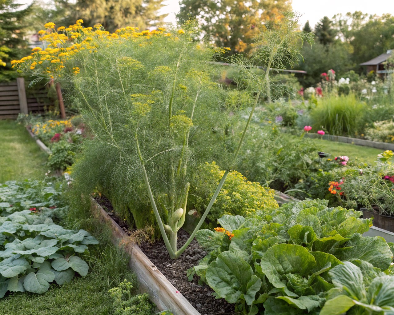 Fennel is adaptable to various climates, flourishing in sunlight and well-drained soil across USDA Zones.
